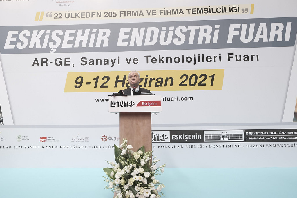 Eskişehir Endüstri Fuarı ETO TÜYAP Fuar Merkezinin ev sahipliğinde başladı.