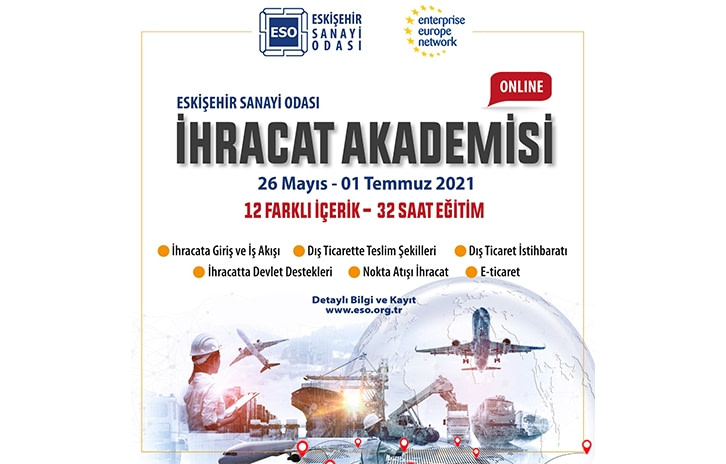 Eskişehir Sanayi Odası İhracat Akademisi Başlıyor
